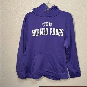 TCU Horned Frogs Hoodie Size Large